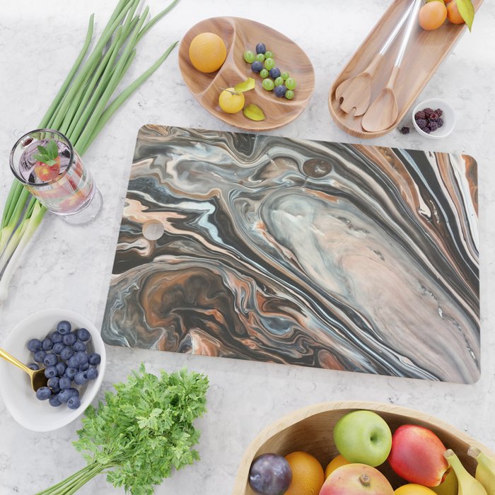 Copper and Stone Cutting Board Gallery Image 2