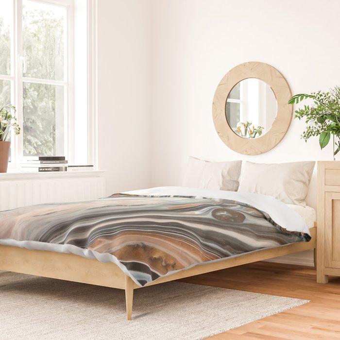 Copper and Stone Duvet Cover Gallery Image 2