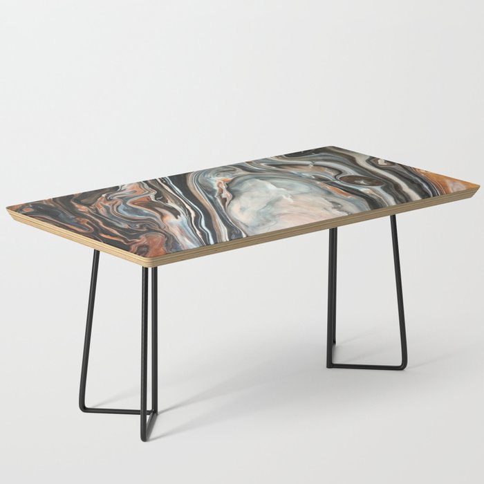Copper and Stone Coffee Table Gallery Image 1