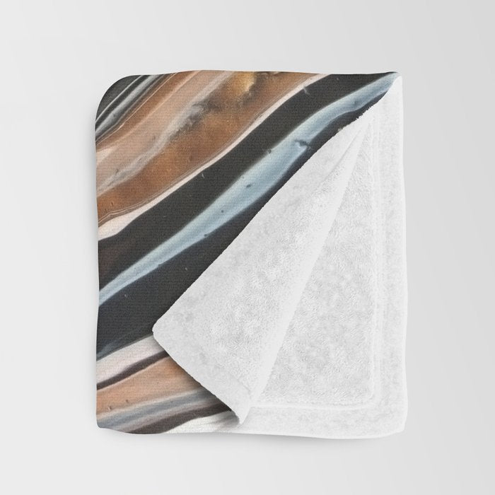 Copper and Stone Throw Blanket Gallery Image 3