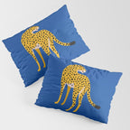 The Stare 2: Golden Cheetah Edition Pillow Sham Gallery Image 3