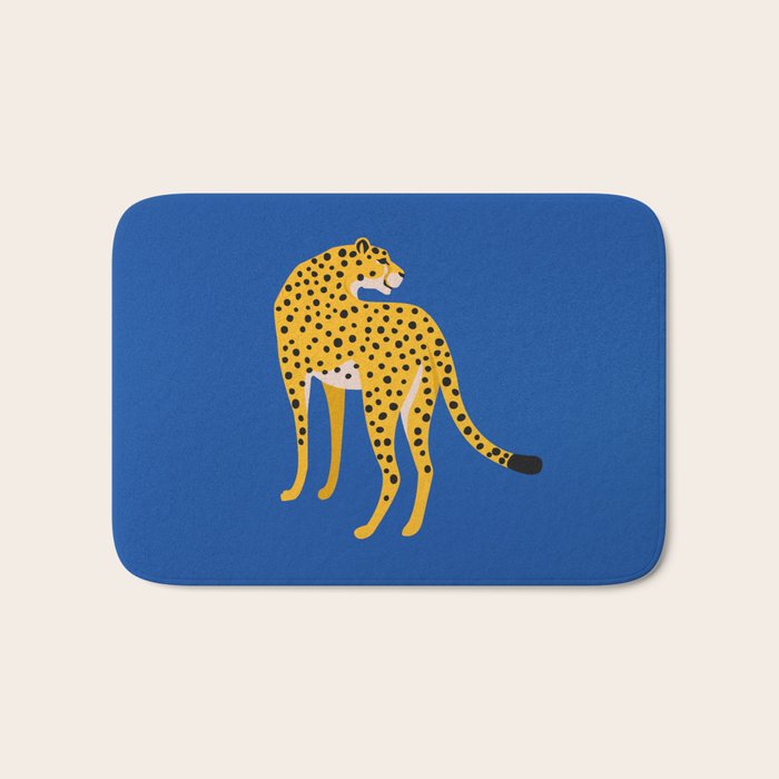 The Stare 2: Golden Cheetah Edition Bath Mat Gallery Image 1