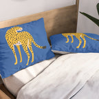 The Stare 2: Golden Cheetah Edition Pillow Sham Gallery Image 2