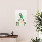 Green T-Rex Cabazon Dinosaur with Peace Sign - Palm Springs Poster Gallery Image 2