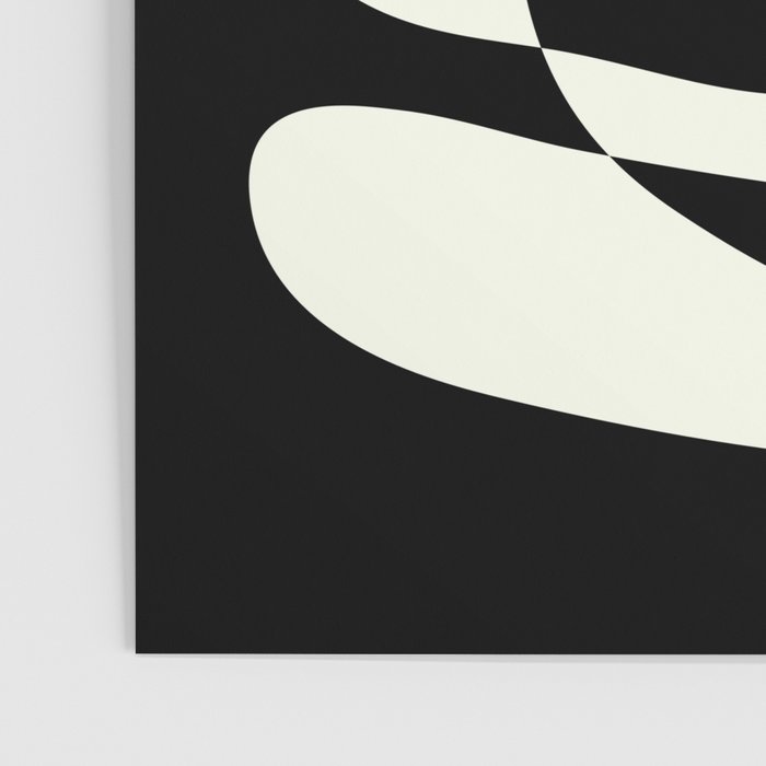 Abstract Composition in Black and White Poster Gallery Image 3