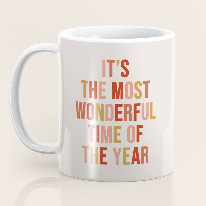 Most Wonderful Time Multi Colored Warm Coffee Mug Gallery Image 3