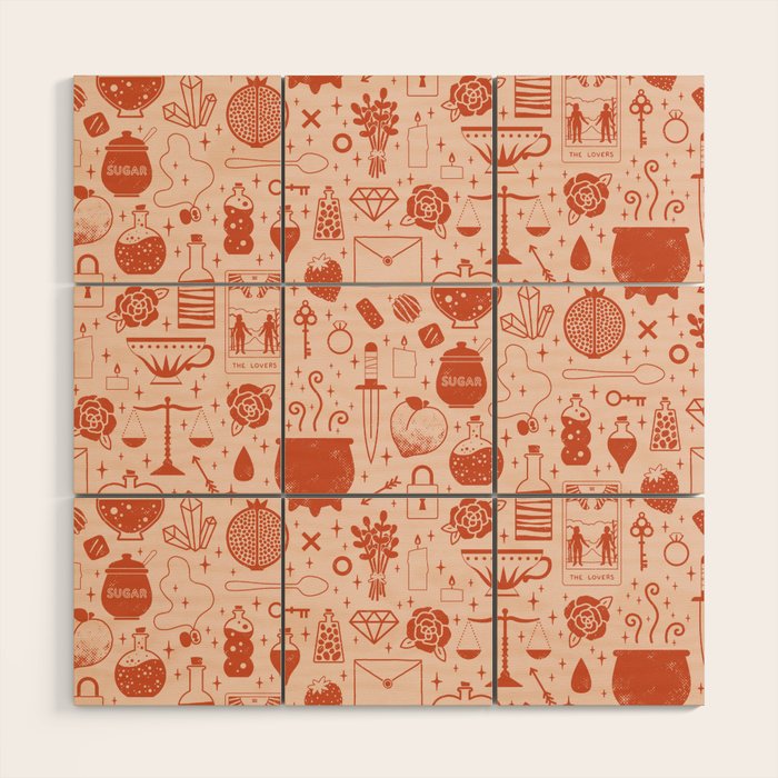 Love Potion: Valentine Wood Wall Art Gallery Image 1