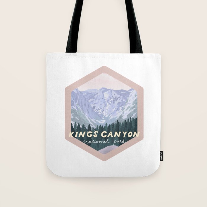 Kings Canyon National Park Tote Bag Gallery Image 1