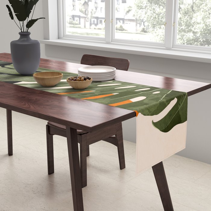 Jungle Abstract 11 Table Runner Gallery Image 2