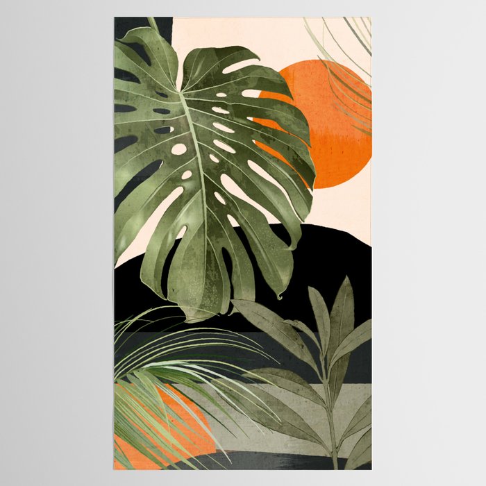 Jungle Abstract 11 Tablecloth Gallery Image 2