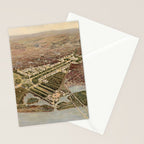 Vintage Map of Washington DC (1915) Stationery Card Gallery Image 2