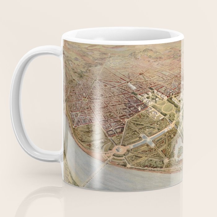 Vintage Map of Washington DC (1915) Coffee Mug Gallery Image 3