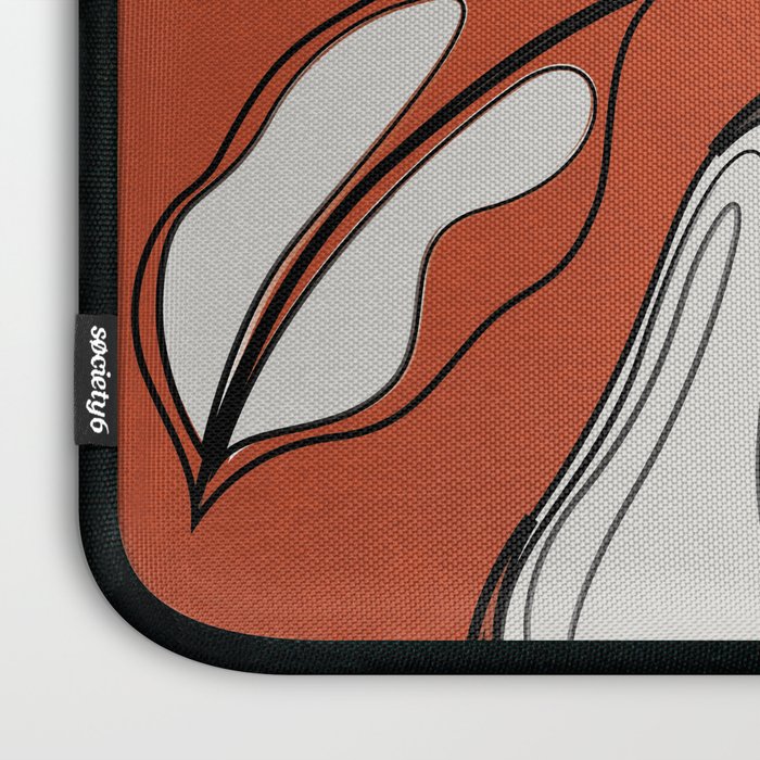 Line Art Pears 2 Laptop Sleeve Gallery Image 3