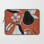Line Art Pears 2 Laptop Sleeve Gallery Image 1