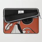 Line Art Pears 2 Laptop Sleeve Gallery Image 2