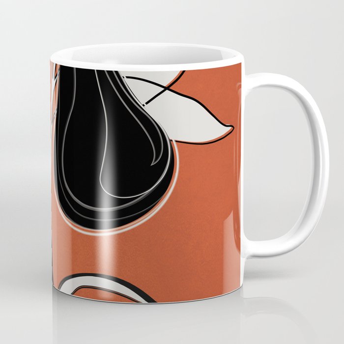 Line Art Pears 2 Coffee Mug Gallery Image 1