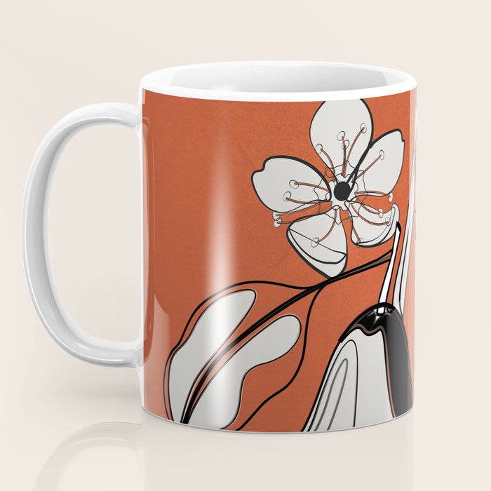 Line Art Pears 2 Coffee Mug Gallery Image 3