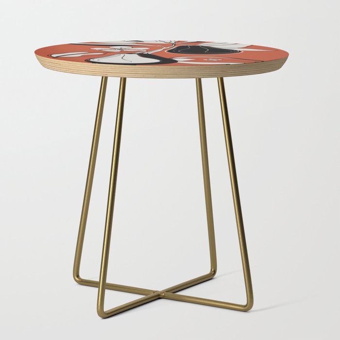 Line Art Pears 2 Side Table Gallery Image 1