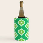 Retro Mid Century Green Ogee Wine Chiller Gallery Image 1