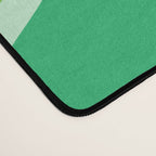 Retro Mid Century Green Ogee Desk Mat Gallery Image 4