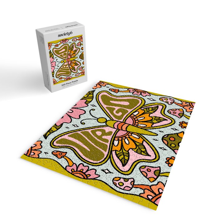 Virgo Butterfly Jigsaw Puzzle Gallery Image 2