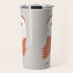 Barn Owl, Bird of United Kingdom Travel Mug Gallery Image 1
