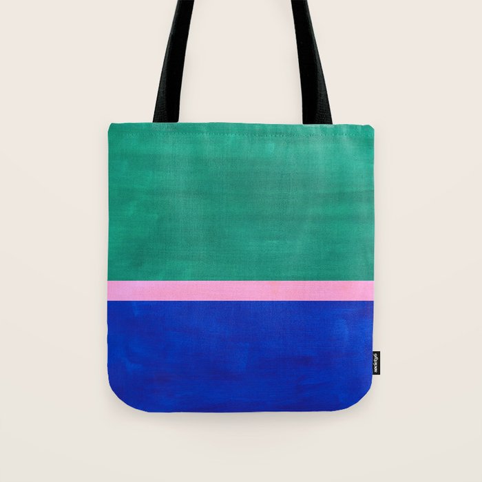 Ocean Ribbon Tote Bag Gallery Image 1