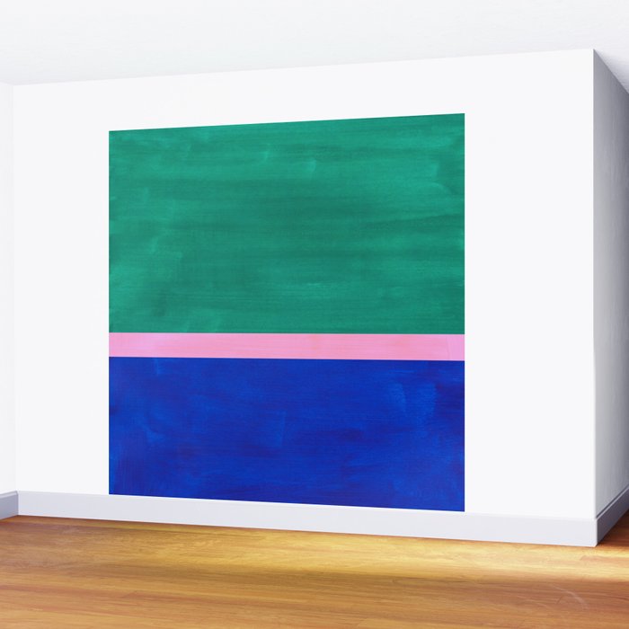 Ocean Ribbon Wall Mural Gallery Image 2