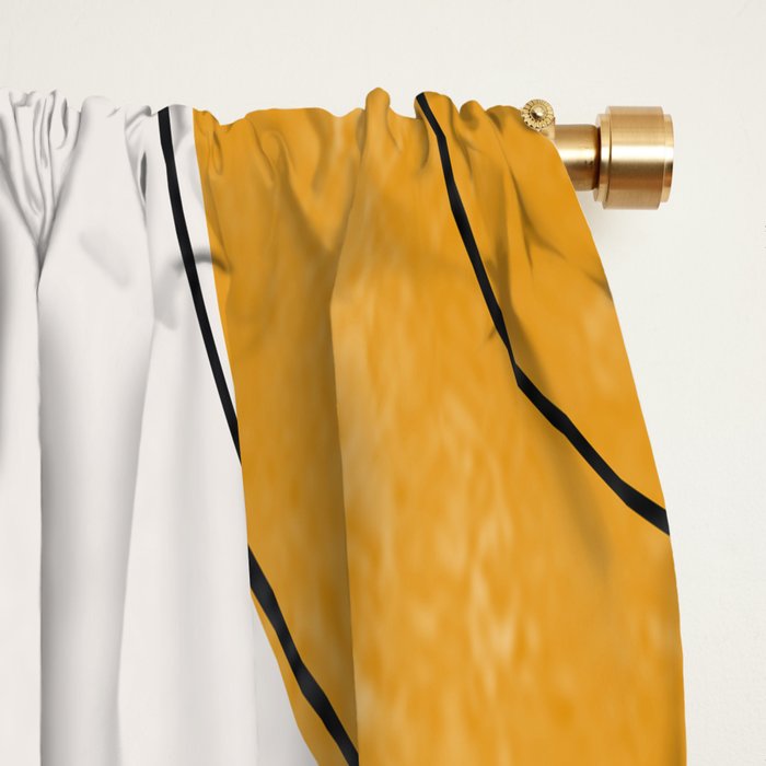 Abstract Line Art Nude Window Curtain Gallery Image 2