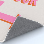 Dance Floor Right Arrow (Pink Orange) Rug Gallery Image 4