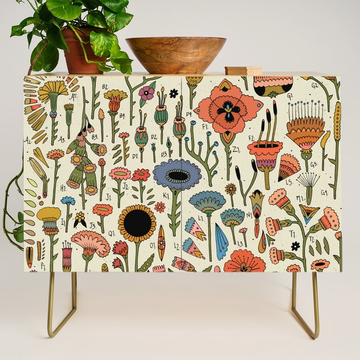 Wildflower Chart Credenza Gallery Image 1
