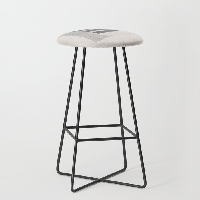 Texture Minimalist Paper Collage No.2 Stool Gallery Image 1