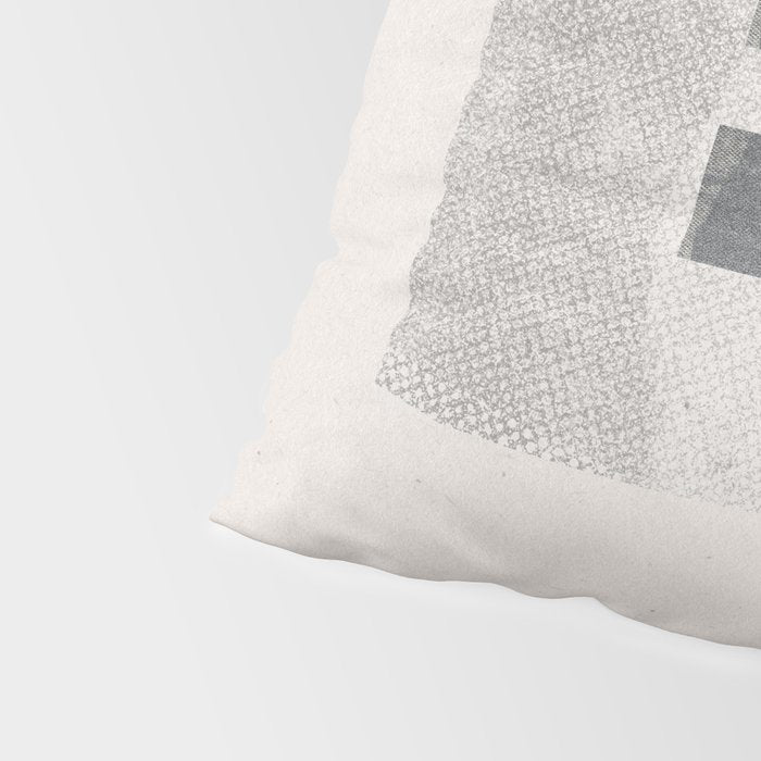 Texture Minimalist Paper Collage No.2 Pillow Sham Gallery Image 4