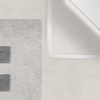 Texture Minimalist Paper Collage No.2 Wall Tapestry Gallery Image 3