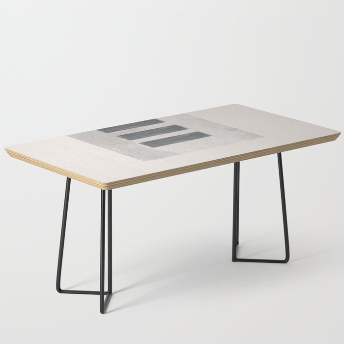 Texture Minimalist Paper Collage No.2 Coffee Table Gallery Image 1