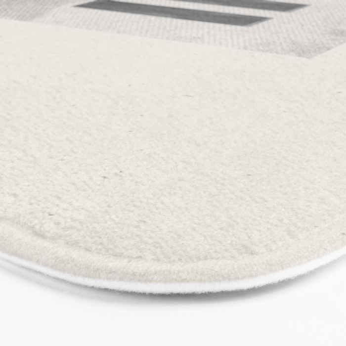 Texture Minimalist Paper Collage No.2 Bath Mat Gallery Image 3