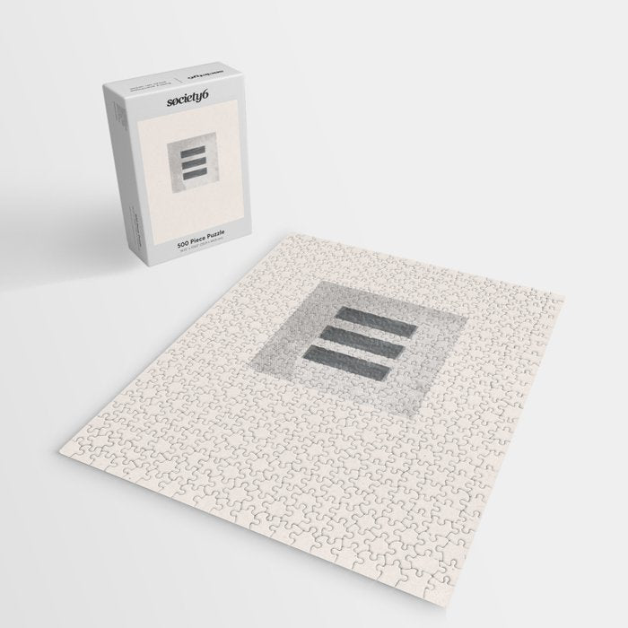 Texture Minimalist Paper Collage No.2 Jigsaw Puzzle Gallery Image 2