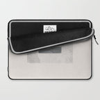 Texture Minimalist Paper Collage No.2 Laptop Sleeve Gallery Image 2