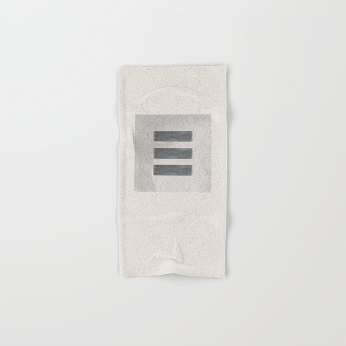 Texture Minimalist Paper Collage No.2 Bath Towel Gallery Image 1