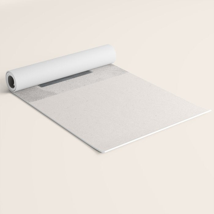 Texture Minimalist Paper Collage No.2 Yoga Mat Gallery Image 2