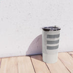 Texture Minimalist Paper Collage No.2 Travel Mug Gallery Image 4