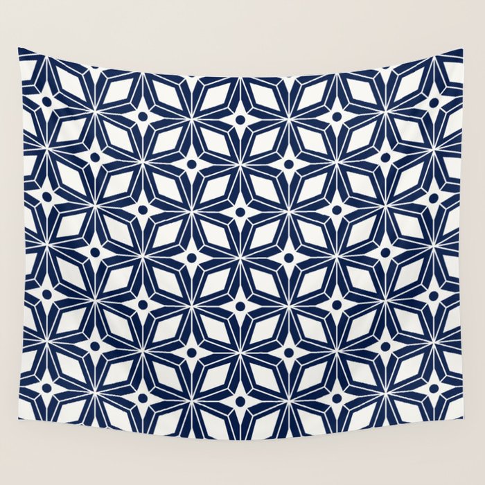 Starburst - Navy Wall Tapestry Gallery Image 4
