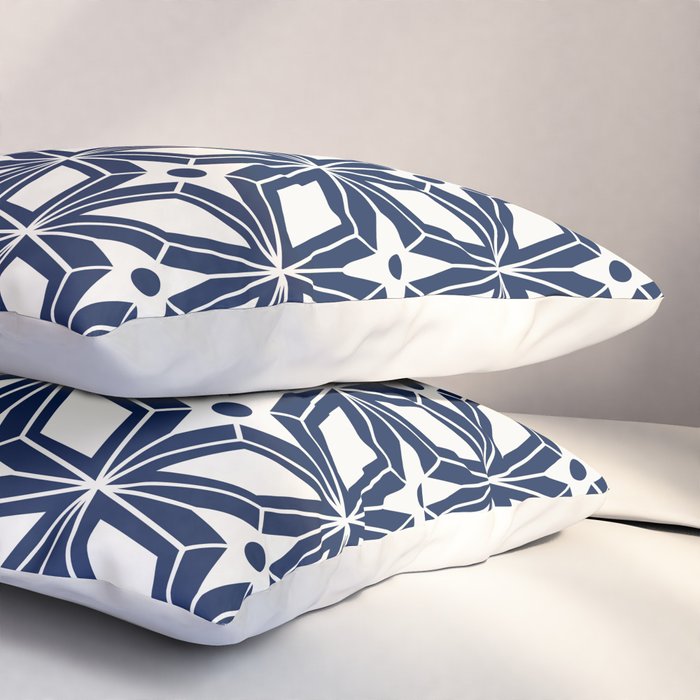 Starburst - Navy Pillow Sham Gallery Image 3