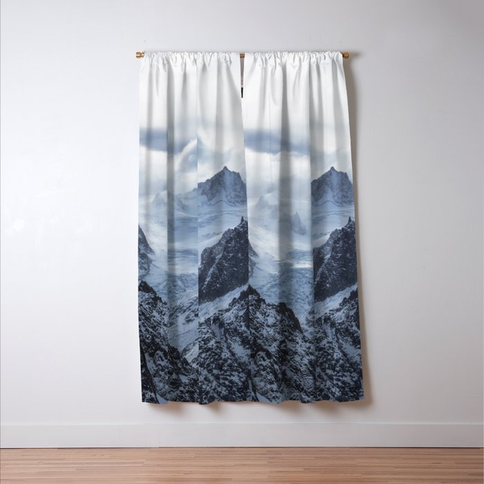 Mountains 14 Window Curtain Gallery Image 3