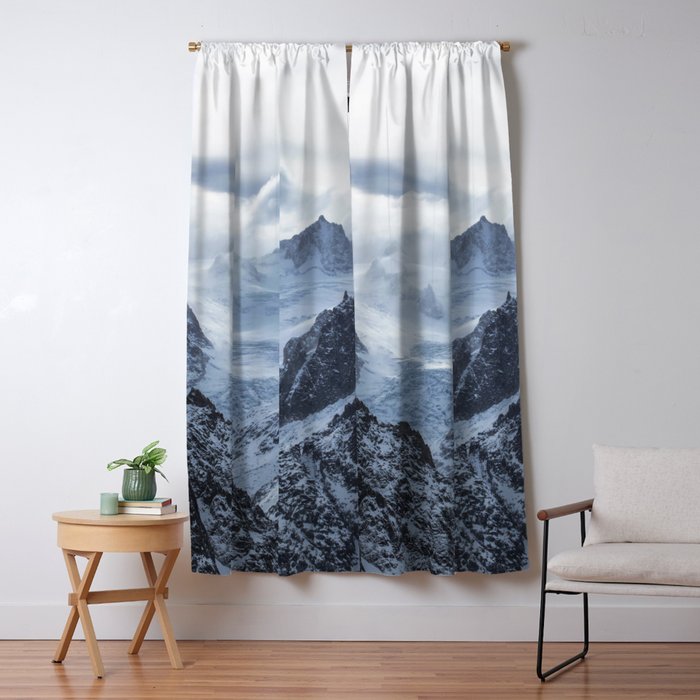Mountains 14 Window Curtain Gallery Image 5