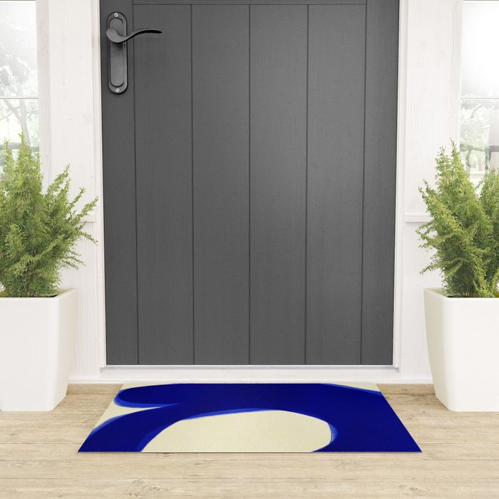 Abstract shape-p Welcome Mat Gallery Image 3