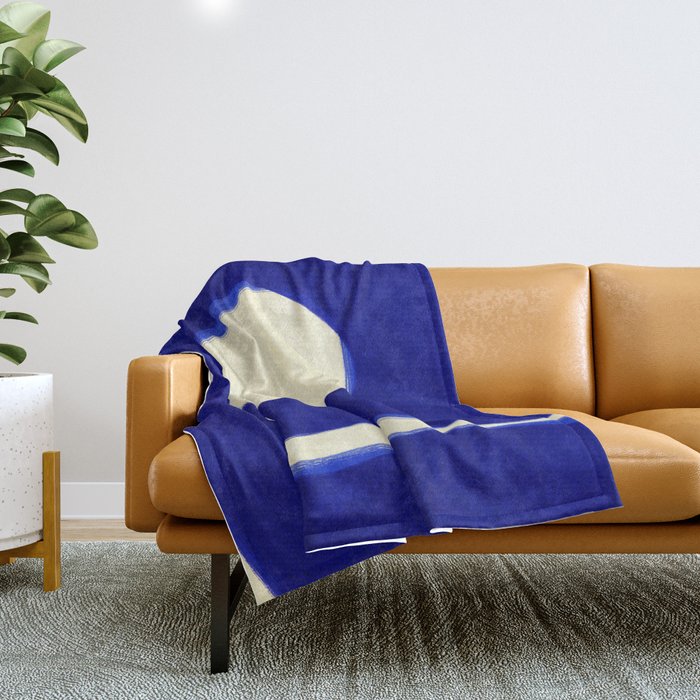 Abstract shape-p Throw Blanket Gallery Image 1