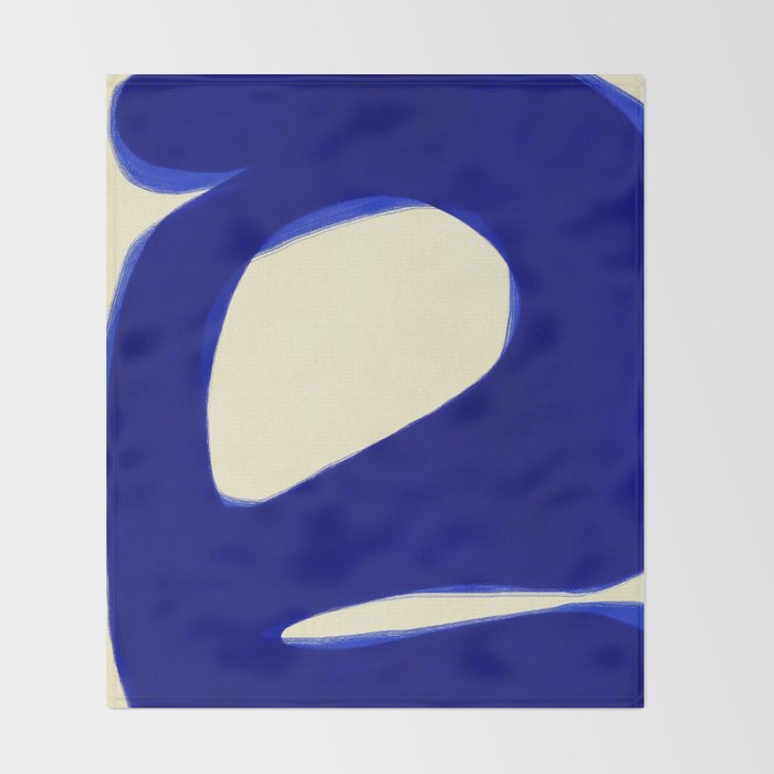 Abstract shape-p Throw Blanket Gallery Image 2