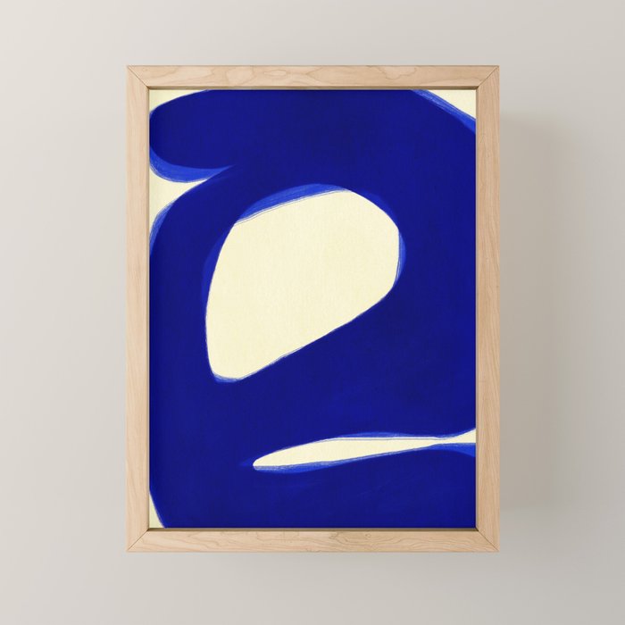Abstract shape-p Mini Art Print Gallery Image 1