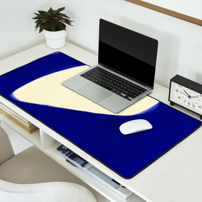 Abstract shape-p Desk Mat Gallery Image 2